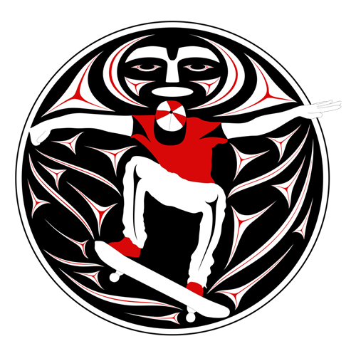 first nations snowboarding team logo