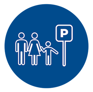 Family Parking  Icon