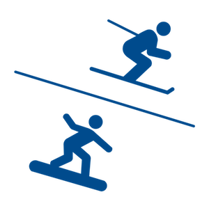 ski and board icon