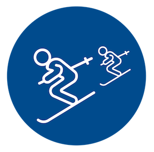 Downhill Skiing & Snowboarding Lessons Icon